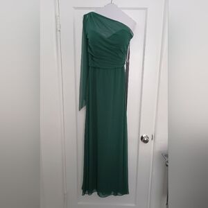 Forrest Green Jasmine Bridesmaid dress
